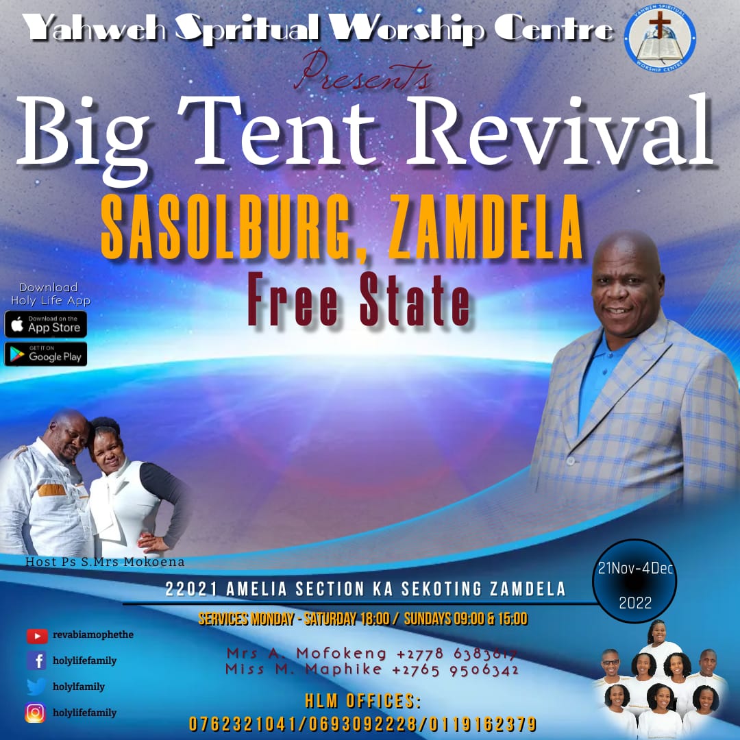 Big Tent Revival - Salsolburg